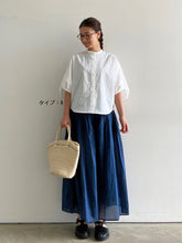 画像をギャラリービューアに読み込む, Anne number of 15 パフっとブラウス S&A by ina/shfy