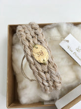 Load images into the gallery viewer,Anne number of OMEKASHI Jute Knit Bangle VB 313332