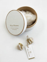 Load images into the gallery viewer,Anne number of OMEKASHI Jute & Stone Earrings VB 315557