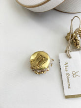 Load images into the gallery viewer,Anne number of OMEKASHI Jute & Stone Earrings VB 315557