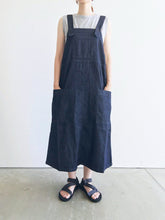 画像をギャラリービューアに読み込む, Anne number of 7 デニムサロペットスカート インディゴ by SARAHWEAR C4186/shfy