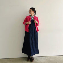 画像をギャラリービューアに読み込む, Anne number of 7 デニムサロペットスカート インディゴ by SARAHWEAR C4186/shfy