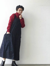 画像をギャラリービューアに読み込む, Anne number of 7 デニムサロペットスカート インディゴ by SARAHWEAR C4186/shfy