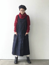 画像をギャラリービューアに読み込む, Anne number of 7 デニムサロペットスカート インディゴ by SARAHWEAR C4186/shfy