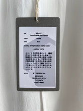 画像をギャラリービューアに読み込む, Anne number of 8 「1.5cm首が長く見えるシャツ」 by ASHUHARI AS-037/shfy