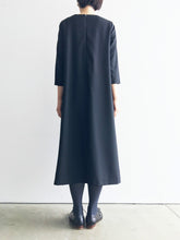 画像をギャラリービューアに読み込む, Anne number of OMEKASHI ウールトロピカルVネックフレアドレス SARAHWEAR C71014/shfy