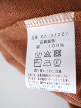 画像をギャラリービューアに読み込む, Anne number of ATTARANA「リネン天竺のティーシャツ」 SA-21227 sabbatum/shfy