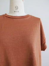 画像をギャラリービューアに読み込む, Anne number of ATTARANA「リネン天竺のティーシャツ」 SA-21227 sabbatum/shfy