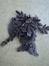 Load images into the gallery viewer,Anne number of OMEKASHI 22 Botanical Dyed Lace Hair Hook by Vlas Blomme/shfy