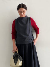 画像をギャラリービューアに読み込む, tumugu ランダムリブニットハイネック TK19329/shfy