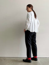 画像をギャラリービューアに読み込む, Anne number of OMEKASHI Wクロス1タックストレートパンツ TRAVAIL MANUEL TM5015/shfy