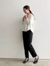 画像をギャラリービューアに読み込む, Anne number of OMEKASHI Wクロス1タックストレートパンツ TRAVAIL MANUEL TM5015/shfy