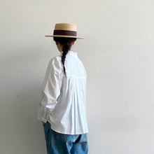 画像をギャラリービューアに読み込む, Anne number of OMEKASHI コットンサテンブラウス tumugu TB19435