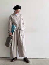 Load images into the gallery viewer,Anne number of OMEKASHI Spima Cotton Tencel Pants tumugu TB19434