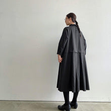 Load images into the gallery viewer,Anne number of OMEKASHI Spima Cotton Tencel 2way Neck Dress tumugu TB19433/shfy