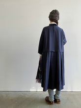 Load images into the gallery viewer,Anne number of OMEKASHI Spima Cotton Tencel 2way Neck Dress tumugu TB19433/shfy