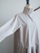 Load images into the gallery viewer,Anne number of OMEKASHI Spima Cotton Tencel 2way Neck Dress tumugu TB19433/shfy
