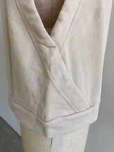 画像をギャラリービューアに読み込む, sabbatum サイドカシュクール風 ボトルネックベスト SA-26201/shfy