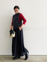 画像をギャラリービューアに読み込む, sabbatum サイドカシュクール風 ボトルネックベスト SA-26201/shfy