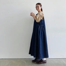 画像をギャラリービューアに読み込む, CAERULA デニムエプロンワンピース 20SS-006/shfy