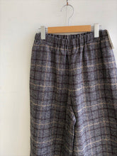画像をギャラリービューアに読み込む, mao made ツィードライクチェックパンツ 『甘やかしてくれるパンツ』041301/shfy