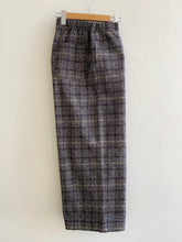 画像をギャラリービューアに読み込む, mao made ツィードライクチェックパンツ 『甘やかしてくれるパンツ』041301/shfy
