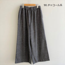 画像をギャラリービューアに読み込む, mao made ツィードライクチェックパンツ 『甘やかしてくれるパンツ』041301/shfy