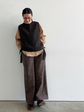 画像をギャラリービューアに読み込む, mao made ツィードライクチェックパンツ 『甘やかしてくれるパンツ』041301/shfy