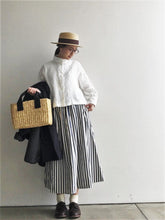 画像をギャラリービューアに読み込む, Anne number of 「しばらくぶりのストライプスカート」by BLUELAKE MARKET B-369002/shfy