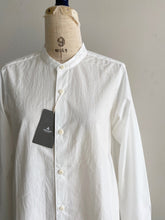 画像をギャラリービューアに読み込む, ashuhari バンドカラーAラインシャツ AS-065/shfy