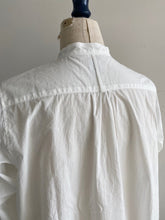 画像をギャラリービューアに読み込む, ashuhari バンドカラーAラインシャツ AS-065/shfy