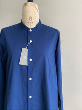 画像をギャラリービューアに読み込む, ashuhari バンドカラーAラインシャツ AS-065/shfy