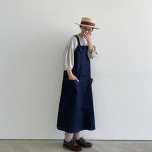 画像をギャラリービューアに読み込む, Anne number of 7 デニムサロペットスカート インディゴ by SARAHWEAR C4186/shfy