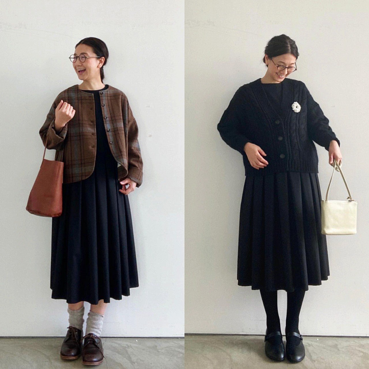 ハチテン　ina long and wideワンピース ina｜前後胸タック無地キャミワンピース - HACHITEN(ハチテン