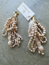 Load images into the gallery viewer,Anne number of OMEKASHI 23 Botanical Dyed Lace Earrings &amp; Ear clips by Vlas Blomme/shfy
