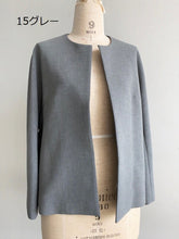 Load images into the gallery viewer,Anne number of OMEKASHI W cross no collar jacket TRAVAIL MANUEL TM4002/shfy
