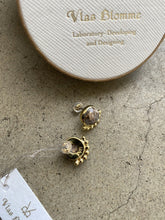 Load images into the gallery viewer,Anne number of OMEKASHI Marble Copper earrings earrings 315625
