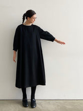 Load images into the gallery viewer,Anne number of OMEKASHI clear twill dress by tumugu TB20433/shfy
