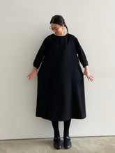 Load images into the gallery viewer,Anne number of OMEKASHI clear twill dress by tumugu TB20433/shfy
